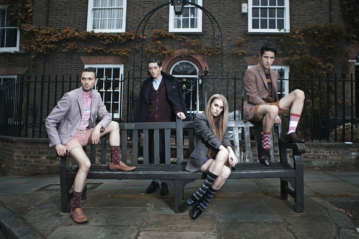 Seniors posing for passing out